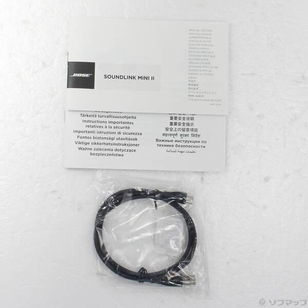 〔中古〕BOSE(ボーズ) SoundLink Mini Bluetooth speaker II Special Edition トリプルブラック〔377-ud〕 |  | 04