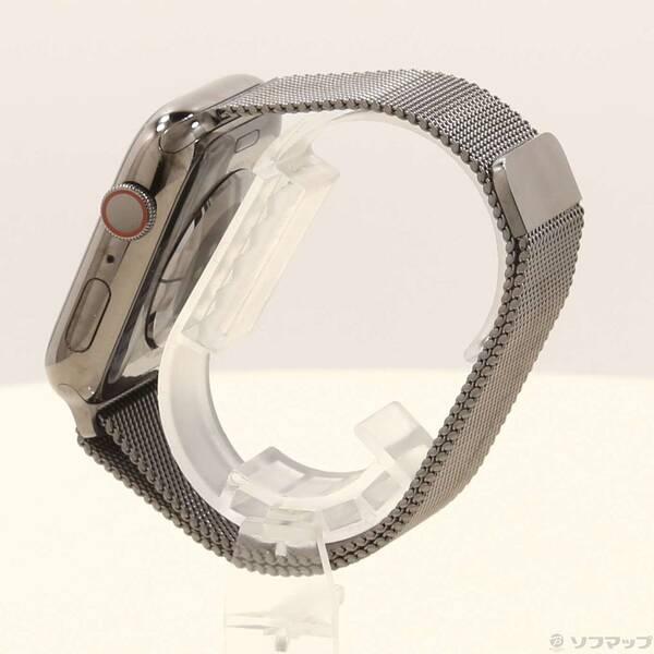 〔中古〕Apple(アップル) Apple Watch Series 7 GPS + Cellular 45mm グラファイトステンレススチールケース グラファイトミラネーゼループ〔377-ud〕 |  | 01
