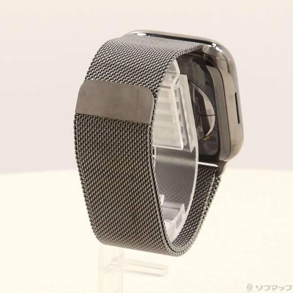 〔中古〕Apple(アップル) Apple Watch Series 7 GPS + Cellular 45mm グラファイトステンレススチールケース グラファイトミラネーゼループ〔377-ud〕 |  | 02