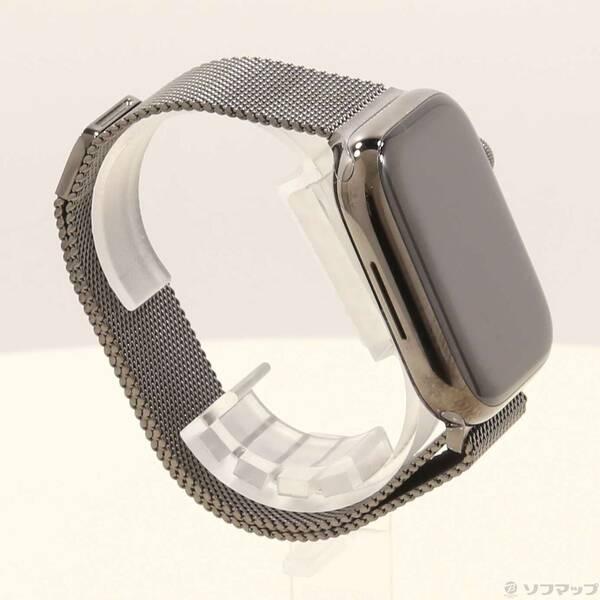 〔中古〕Apple(アップル) Apple Watch Series 7 GPS + Cellular 45mm グラファイトステンレススチールケース グラファイトミラネーゼループ〔377-ud〕 |  | 03