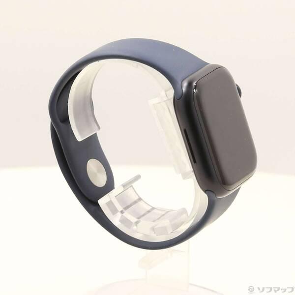 〔中古〕Apple(アップル) Apple Watch Series 9 GPS 41mm ミッドナイトアルミニウムケース ストームブルースポーツバンド〔269-ud〕 |  | 03