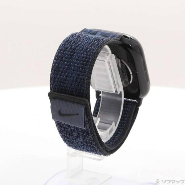 〔中古〕Apple(アップル) Apple Watch Series 10 GPS 46mm ジェットブラックアルミニウムケース ブラック／ブルーNikeスポーツループ〔198-ud〕 |  | 02