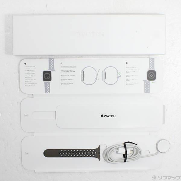 〔中古〕Apple(アップル) Apple Watch Series 8 GPS 45mm スターライトアルミニウムケース オリーブグレイ／ブラックNikeスポーツバンド〔276-ud〕 |  | 04