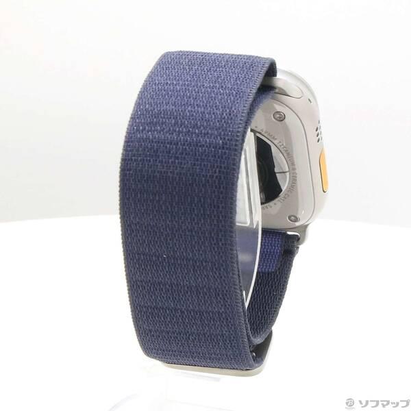 〔中古〕Apple(アップル) Apple Watch Ultra 2 GPS + Cellular 49mm ナチュラルチタニウムケース ブルーアルパインループ〔377-ud〕 |  | 02