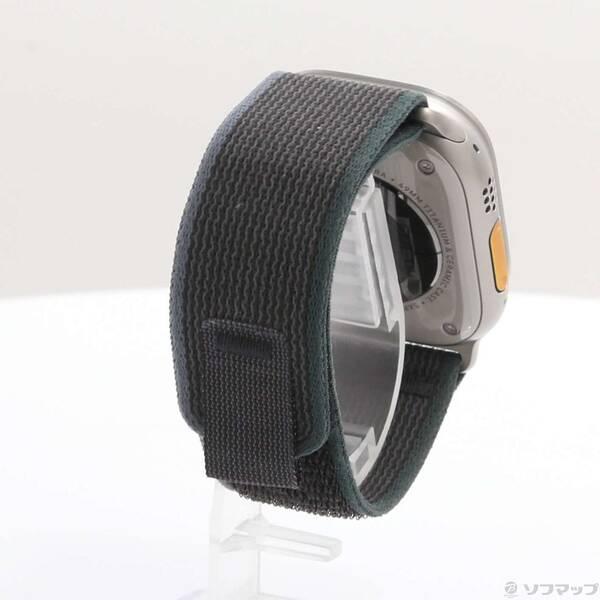 〔中古〕Apple(アップル) Apple Watch Ultra 2 GPS + Cellular 49mm チタニウムケース ブルー／ブラックトレイルループ〔377-ud〕 |  | 02