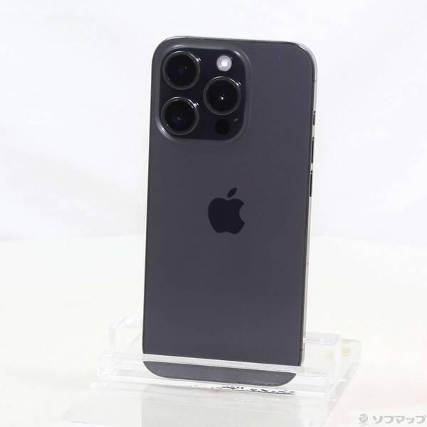 〔中古〕Apple(アップル) iPhone15 Pro 128GB ブラックチタニウム MTU73J／A SIMフリー〔305-ud〕 | 