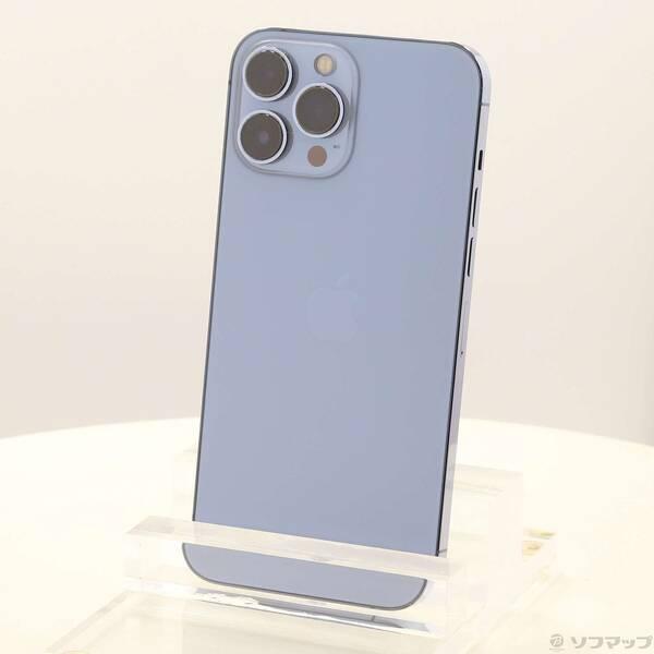 〔中古〕Apple(アップル) iPhone13 Pro Max 128GB シエラブルー NLJ73J／A SIMフリー〔262-ud〕 | 