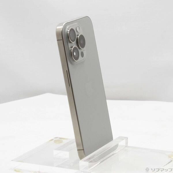 〔中古〕Apple(アップル) iPhone15 Pro 512GB ナチュラルチタニウム MTUK3J／A SIMフリー〔368-ud〕 |  | 03