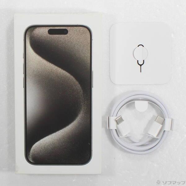 〔中古〕Apple(アップル) iPhone15 Pro 512GB ナチュラルチタニウム MTUK3J／A SIMフリー〔368-ud〕 |  | 04