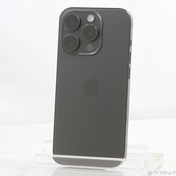 〔中古〕Apple(アップル) iPhone15 Pro 512GB ブラックチタニウム MTUH3J／A SIMフリー〔198-ud〕 | 