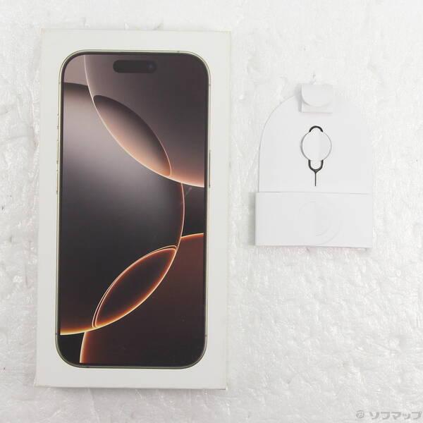 〔中古〕Apple(アップル) iPhone16 Pro 256GB デザートチタニウム MYN23J／A SIMフリー〔258-ud〕 |  | 04