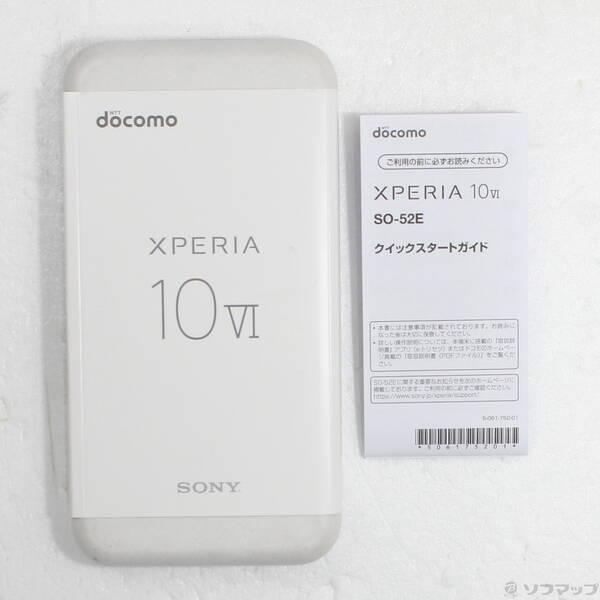 中古〕SONY(ソニー) Xperia 10 VI 128GB ホワイト SO-52E docomo SIM