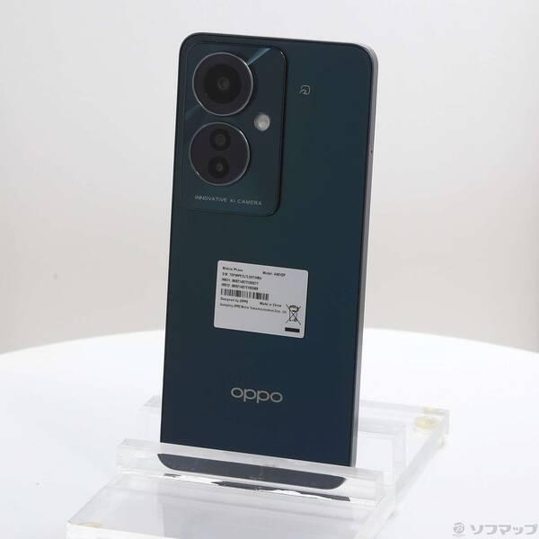 〔中古〕OPPO(オッポ) OPPO Reno11 A 128GB ダークグリーン YMOPRENO11A Y!mobile SIMフリー〔368-ud〕 | 