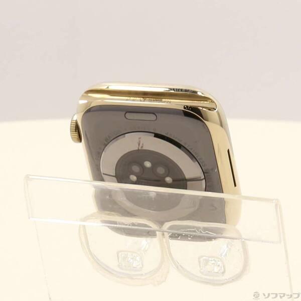 〔中古〕Apple(アップル) Apple Watch Series 9 GPS + Cellular 45mm ゴールドステンレススチールケース バンド無し〔344-ud〕 |  | 02