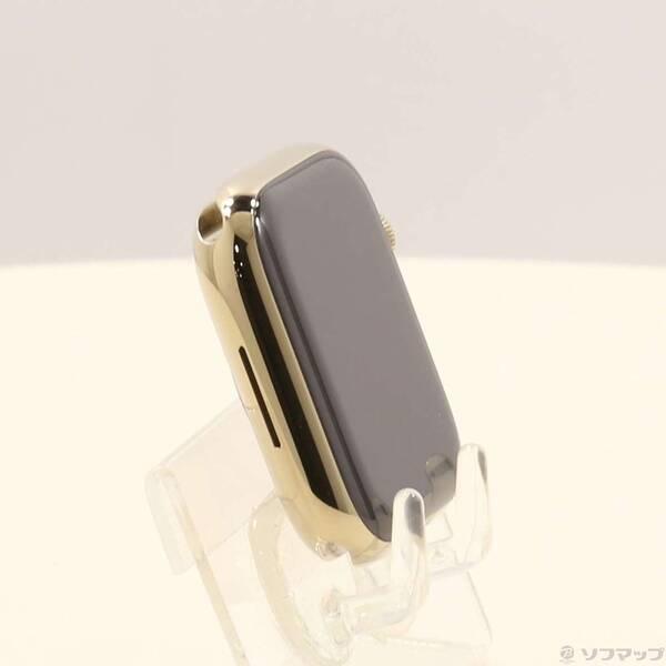 〔中古〕Apple(アップル) Apple Watch Series 9 GPS + Cellular 45mm ゴールドステンレススチールケース バンド無し〔344-ud〕 |  | 03