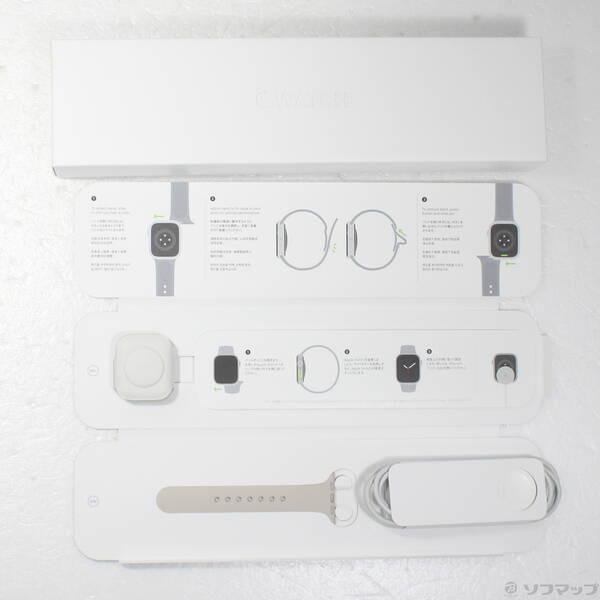 〔中古〕Apple(アップル) Apple Watch Series 8 GPS + Cellular 41mm スターライトアルミニウムケース スターライトスポーツバンド〔368-ud〕 |  | 04