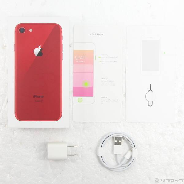 【中古】iPhone 8 64GB レッド SIMフリー ×2 Apple SIMフリー iPhone8 64GB 赤 [(PRODUCT)RED] MRRY2J/A 新品
