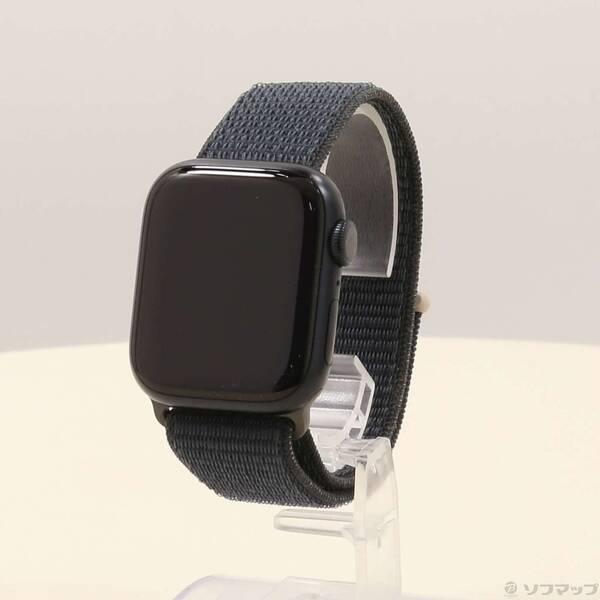 〔中古〕Apple(アップル) Apple Watch Series 9 GPS 41mm ミッドナイトアルミニウムケース ミッドナイトスポーツループ〔196-ud〕 | 