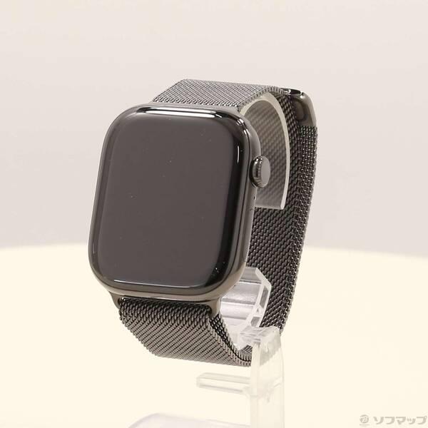 〔中古〕Apple(アップル) 〔展示品〕 Apple Watch Series 10 GPS + Cellular 46mm スレートチタニウムケース スレートミラネーゼループ〔305-ud〕 | 
