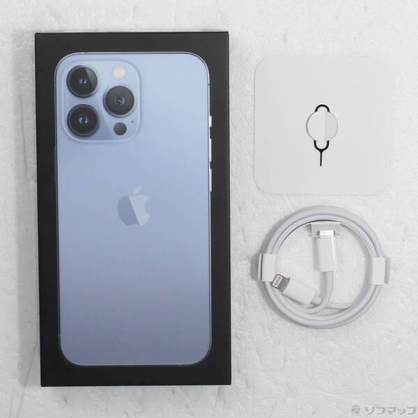 〔中古〕Apple(アップル) iPhone13 Pro 512GB シエラブルー MLV03J／A SIMフリー〔377-ud〕 |  | 04