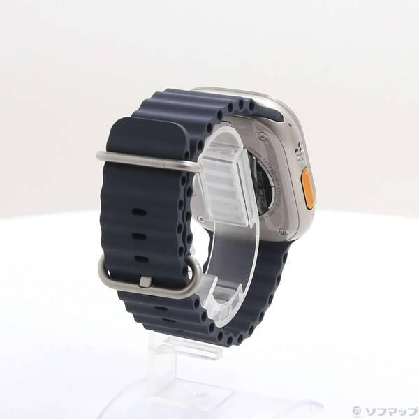 〔中古〕Apple(アップル) Apple Watch Ultra GPS + Cellular 49mm チタニウムケース ミッドナイトオーシャンバンド〔344-ud〕 |  | 02