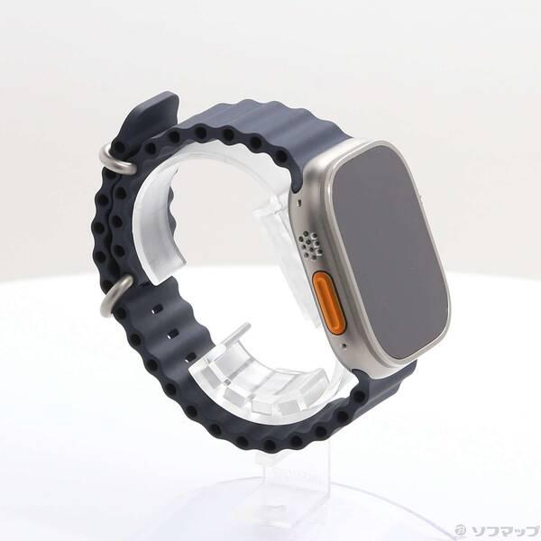 〔中古〕Apple(アップル) Apple Watch Ultra GPS + Cellular 49mm チタニウムケース ミッドナイトオーシャンバンド〔344-ud〕 |  | 03