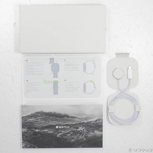 〔中古〕Apple(アップル) Apple Watch Ultra GPS + Cellular 49mm チタニウムケース ミッドナイトオーシャンバンド〔344-ud〕 |  | 04