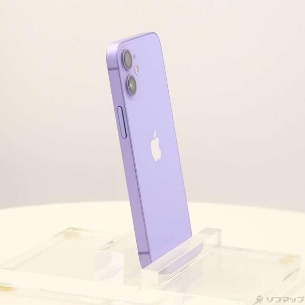 〔中古〕Apple(アップル) iPhone12 mini 64GB パープル MJQC3J／A SIMフリー〔297-ud〕 |  | 03