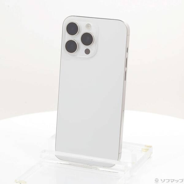〔中古〕Apple(アップル) iPhone15 Pro Max 512GB ホワイトチタニウム MU6V3J／A SIMフリー〔348-ud〕 | 