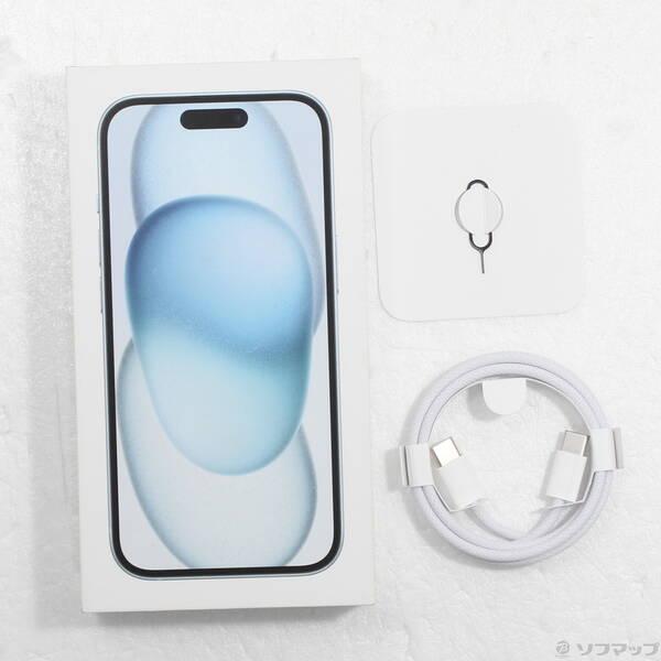 〔中古〕Apple(アップル) iPhone15 128GB ブルー MTML3J／A SIMフリー〔258-ud〕 |  | 04