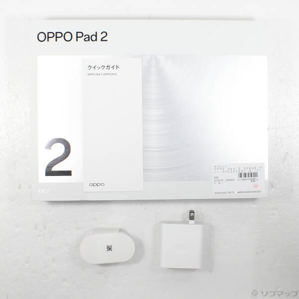 〔中古〕OPPO(オッポ) OPPO Pad 2 256GB グレー OPD2202GY Wi-Fi〔344-ud〕 |  | 04