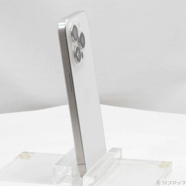 〔中古〕Apple(アップル) iPhone15 Pro 512GB ホワイトチタニウム MTUJ3J／A SIMフリー〔295-ud〕 |  | 03