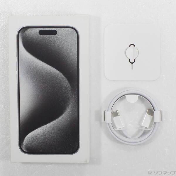 〔中古〕Apple(アップル) iPhone15 Pro 512GB ホワイトチタニウム MTUJ3J／A SIMフリー〔295-ud〕 |  | 04