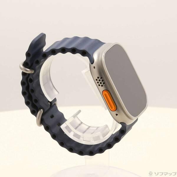 〔中古〕Apple(アップル) Apple Watch Ultra 2 GPS + Cellular 49mm チタニウムケース ブルーオーシャンバンド〔368-ud〕 |  | 03