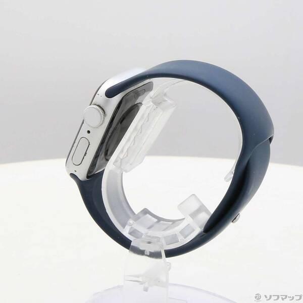 〔中古〕Apple(アップル) Apple Watch SE 第1世代 GPS 40mm シルバーアルミニウムケース アビスブルースポーツバンド〔297-ud〕 |  | 01