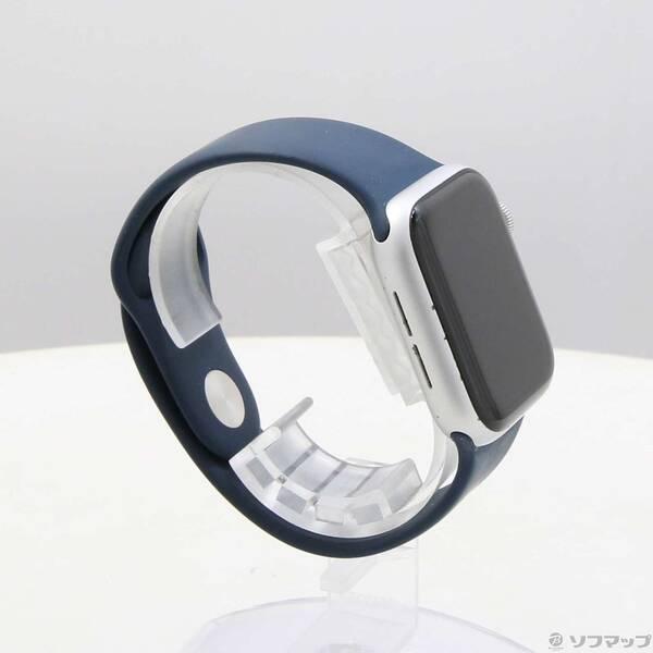 〔中古〕Apple(アップル) Apple Watch SE 第1世代 GPS 40mm シルバーアルミニウムケース アビスブルースポーツバンド〔297-ud〕 |  | 03