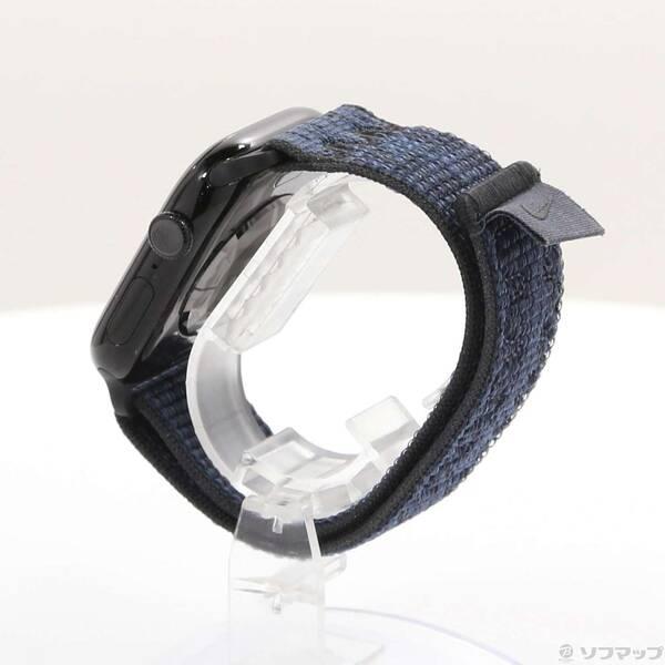 〔中古〕Apple(アップル) Apple Watch Series 10 GPS 46mm ジェットブラックアルミニウムケース ブラック／ブルーNikeスポーツループ〔377-ud〕 |  | 01