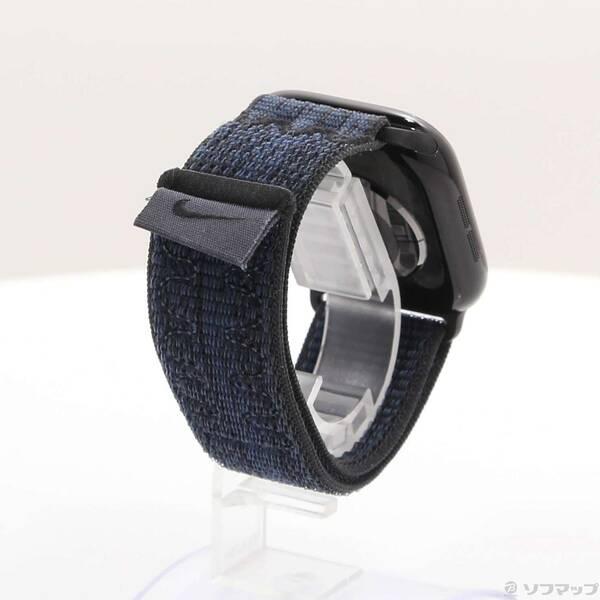〔中古〕Apple(アップル) Apple Watch Series 10 GPS 46mm ジェットブラックアルミニウムケース ブラック／ブルーNikeスポーツループ〔377-ud〕 |  | 02