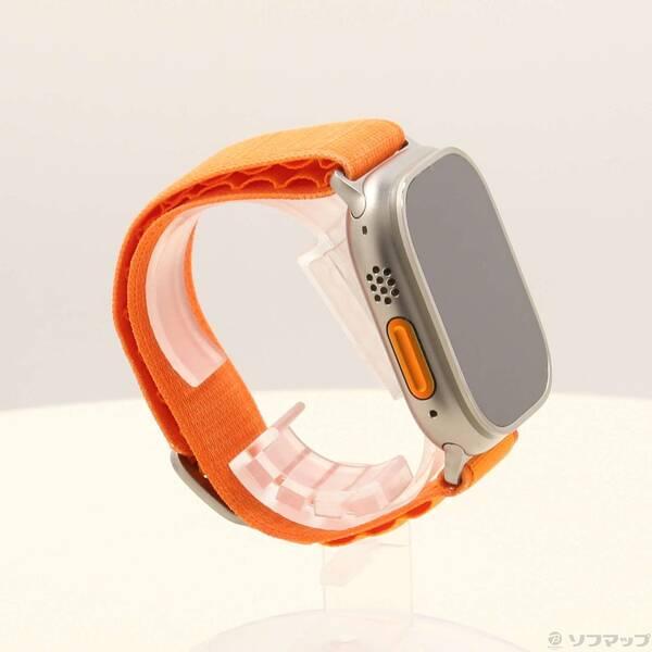 〔中古〕Apple(アップル) Apple Watch Ultra GPS + Cellular 49mm チタニウムケース オレンジアルパインループ〔348-ud〕 |  | 03