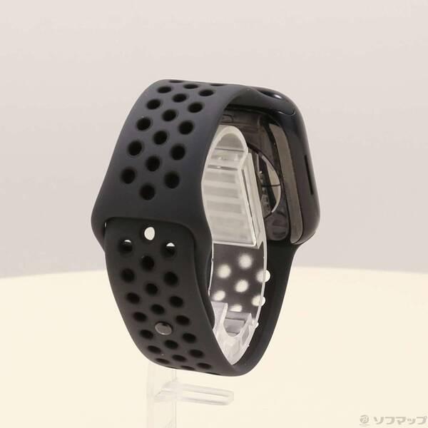 〔中古〕Apple(アップル) Apple Watch Series 7 Nike GPS 45mm ミッドナイトアルミニウムケース アンスラサイト／ブラックNIKEスポーツバンド〔269-ud〕 |  | 02