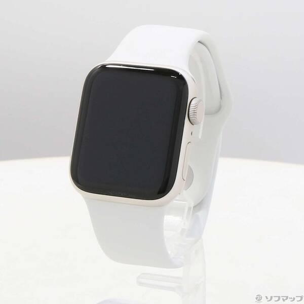 〔中古〕Apple(アップル) Apple Watch SE 第2世代 GPS 40mm スターライトアルミニウムケース バンド無し〔198-ud〕 | 
