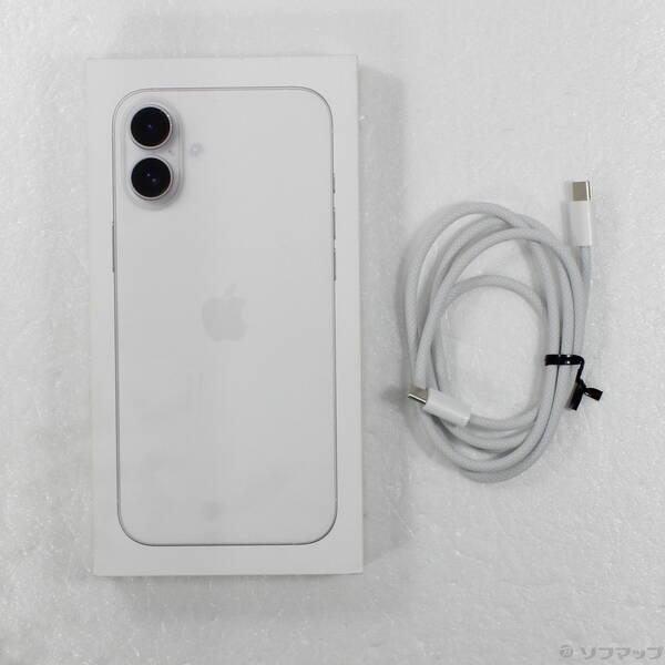 〔中古〕Apple(アップル) iPhone16 Plus 128GB ホワイト MXVC3J／A SIMフリー〔198-ud〕 |  | 04