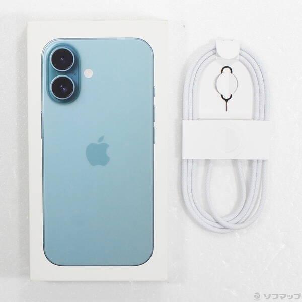 〔中古〕Apple(アップル) iPhone16 512GB ティール MYE63J／A SIMフリー〔368-ud〕 |  | 04