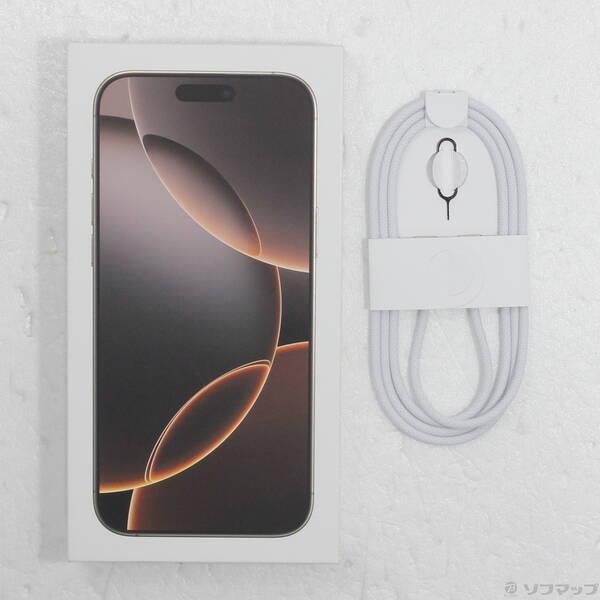 〔中古〕Apple(アップル) iPhone16 Pro Max 512GB デザートチタニウム MYWN3J／A SIMフリー〔262-ud〕 |  | 04