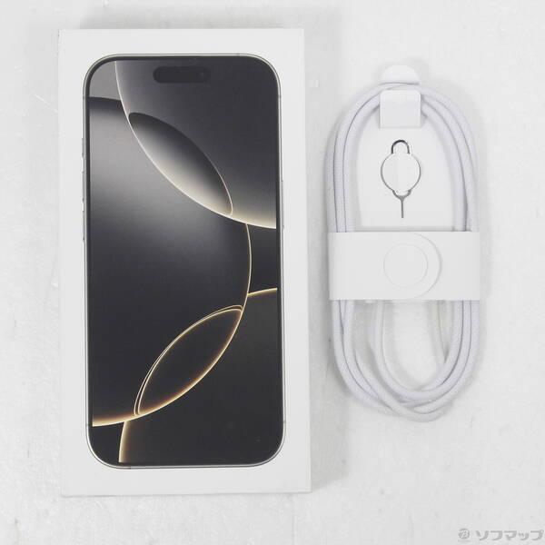 〔中古〕Apple(アップル) iPhone16 Pro 128GB ナチュラルチタニウム MYMY3J／A SIMフリー〔344-ud〕 |  | 04