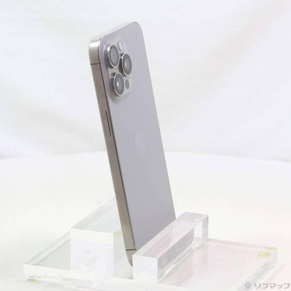 〔中古〕Apple(アップル) iPhone15 Pro Max 512GB ナチュラルチタニウム MU6W3J／A SIMフリー〔258-ud〕 |  | 03