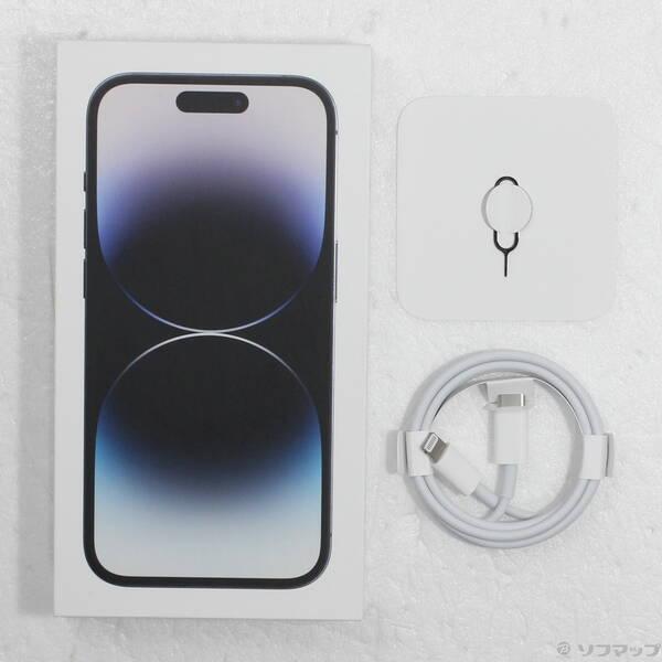 〔中古〕Apple(アップル) iPhone14 Pro 128GB スペースブラック MPXU3J／A SIMフリー〔371-ud〕 |  | 04