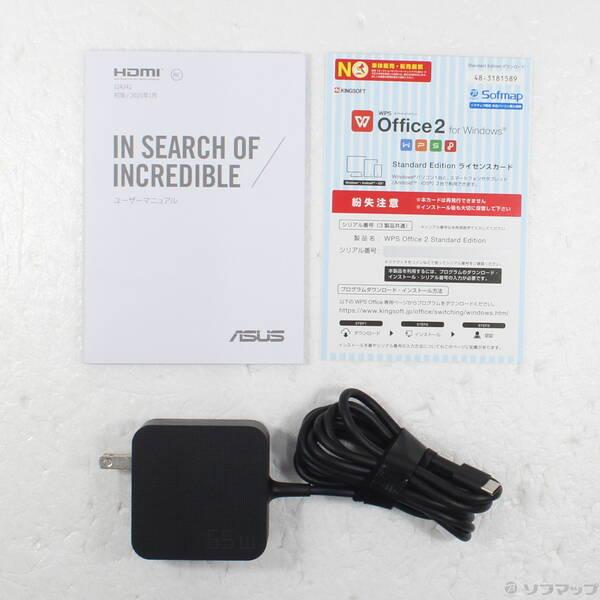 〔中古〕ASUS(エイスース) 〔展示品〕 Zenbook 14 UM3406KA UM3406KA-AI5165W ジェイドブラック〔377-ud〕 |  | 04