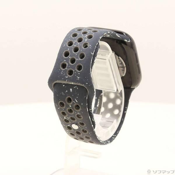 〔中古〕Apple(アップル) Apple Watch Series 10 GPS 42mm ジェットブラックアルミニウムケース ミッドナイトスカイNikeスポーツバンド〔377-ud〕 |  | 02