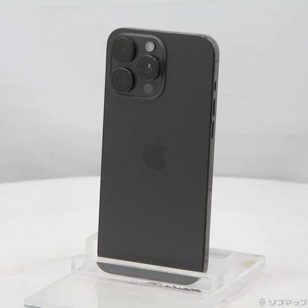 〔中古〕Apple(アップル) iPhone15 Pro Max 1TB ブラックチタニウム MU6Y3J／A SIMフリー〔344-ud〕 | 